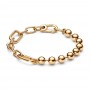 Pandora ME Metal Bead & Link Chain Bracelet