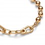 Pandora ME Metal Bead & Link Chain Bracelet