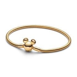 Pandora Disney Mickey Mouse Clasp Moments Snake Chain Bracelet Pandora Disney Mickey Mouse Clasp Moments Snake Chain Bracelet