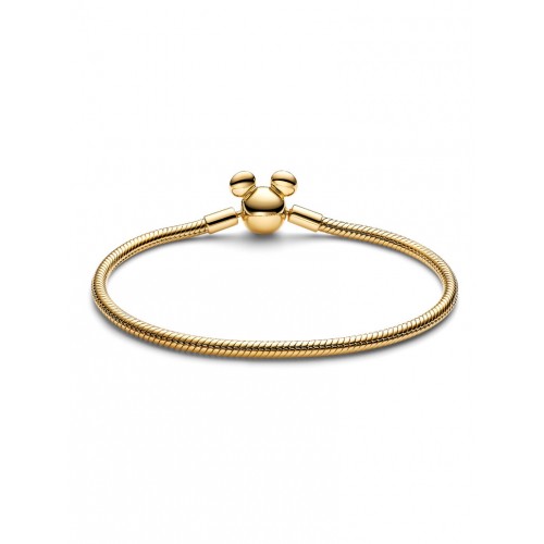 Pandora Disney Mickey Mouse Clasp Moments Snake Chain Bracelet Pandora Disney Mickey Mouse Clasp Moments Snake Chain Bracelet