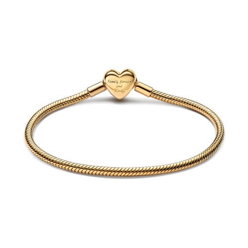 Pandora Sparkling Infinity Heart Clasp Snake Chain Bracelet Pandora Sparkling Infinity Heart Clasp Snake Chain Bracelet