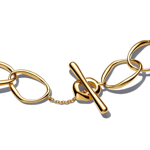 Pandora Organically Shaped Link Bracelet Pandora Organically Shaped Link Bracelet
