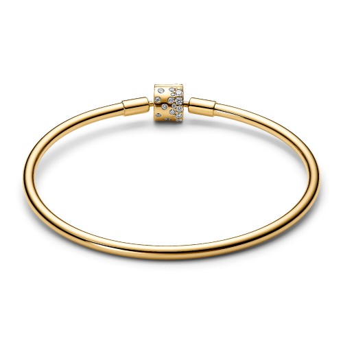 Pandora Sparkling Barrel Clasp Bangle Pandora Sparkling Barrel Clasp Bangle