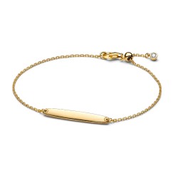 Pandora Engravable Bar Chain Bracelet Pandora Engravable Bar Chain Bracelet