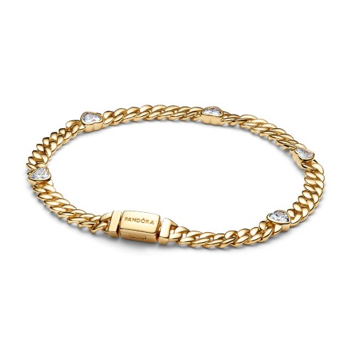 Pandora Heart Cuban Chain Bracelet Pandora Heart Cuban Chain Bracelet