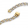 Pandora Two-tone Pavé Cuban Chain Bracelet Pandora Two-tone Pavé Cuban Chain Bracelet