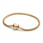 Pandora Heart Clasp Faceted Snake Chain Bracelet Pandora Heart Clasp Faceted Snake Chain Bracelet