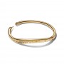 Pandora Organically Shaped Stone-Set Bangle Pandora Organically Shaped Stone-Set Bangle