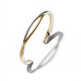 Pandora Entwined Two-Tone Open Bangle Pandora Entwined Two-Tone Open Bangle