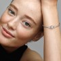 Pandora Moments Barrel Clasp Snake Chain Bracelet Pandora Moments Barrel Clasp Snake Chain Bracelet