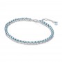 Pandora Sparkling Light Blue Tennis Bracelet Pandora Sparkling Light Blue Tennis Bracelet