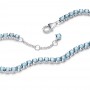 Pandora Sparkling Light Blue Tennis Bracelet Pandora Sparkling Light Blue Tennis Bracelet