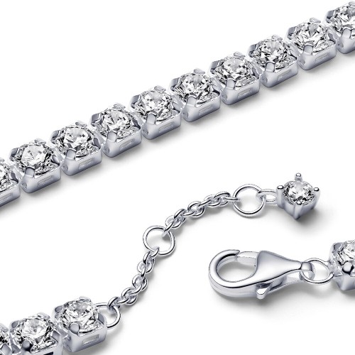 Pandora Sparkling Bold Tennis Bracelet Pandora Sparkling Bold Tennis Bracelet