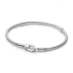Pandora Studded Clasp & Chain Bracelet Pandora Studded Clasp & Chain Bracelet