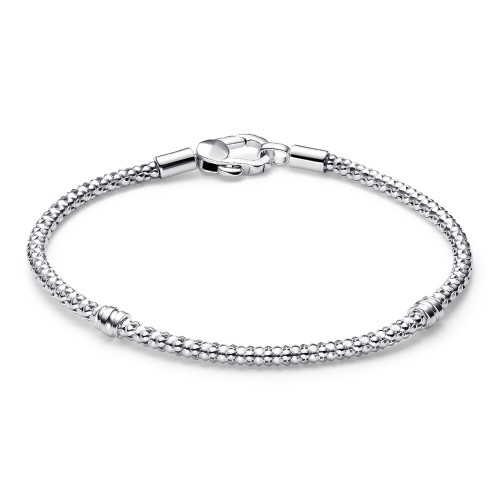 Pandora Studded Clasp & Chain Bracelet Pandora Studded Clasp & Chain Bracelet