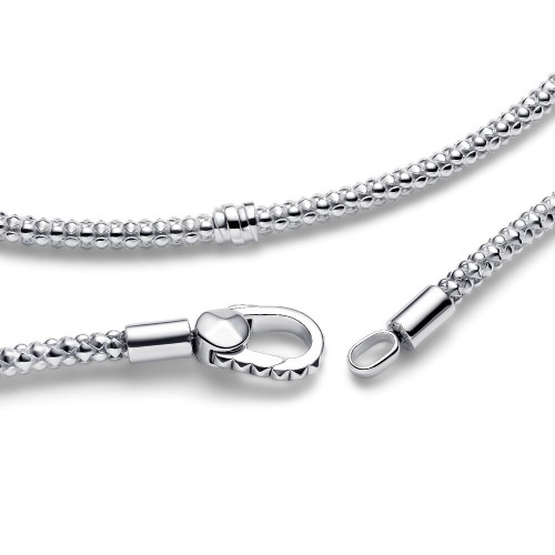 Pandora Studded Clasp & Chain Bracelet Pandora Studded Clasp & Chain Bracelet