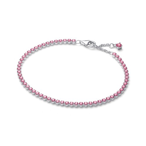 Pandora Pink Small Tennis Bracelet Pandora Pink Small Tennis Bracelet
