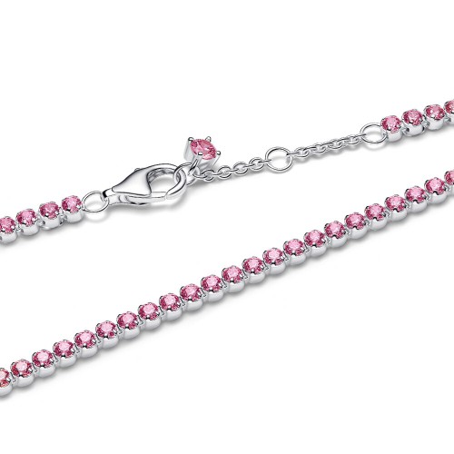 Pandora Pink Small Tennis Bracelet Pandora Pink Small Tennis Bracelet