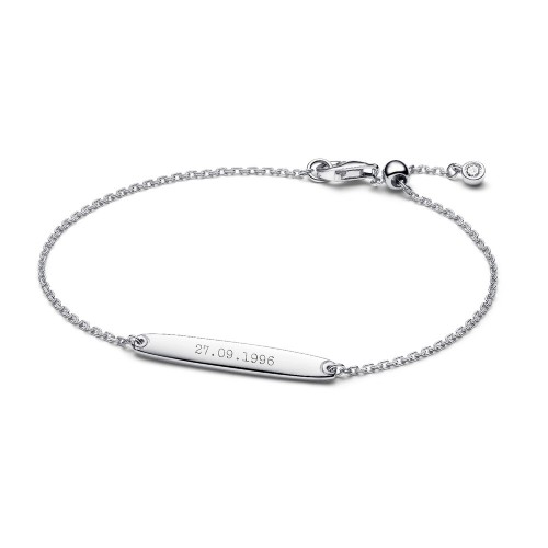 Pandora Engravable Bar Chain Bracelet Pandora Engravable Bar Chain Bracelet