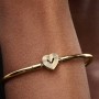 Pandora Radiating Heart Clasp Bangle Pandora Radiating Heart Clasp Bangle