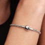 Round Pandora Clasp Twisted Snake Chain Round Pandora Clasp Twisted Snake Chain