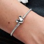Pandora Disney Mickey Mouse Clasp Moments Snake Chain Bracelet Pandora Disney Mickey Mouse Clasp Moments Snake Chain Bracelet