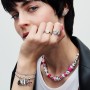 Pandora Moments Studded Chain Slider Bracelet