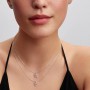 Pandora Talisman Sterling Silver Lab-Grown Diamond Star Pendant Necklace Pandora Talisman Sterling Silver Lab-Grown Diamond Star Pendant Necklace