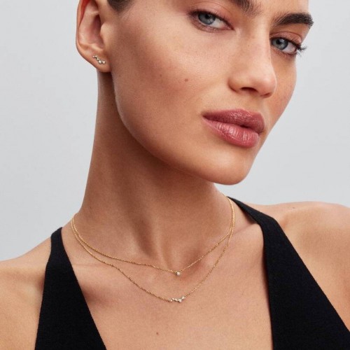 Pandora Era Lab-Grown Diamond Droplet Bar Necklace Pandora Era Lab-Grown Diamond Droplet Bar Necklace
