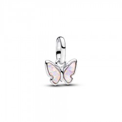 Pandora Pink Butterfly Mini Dangle Charm Pandora Pink Butterfly Mini Dangle Charm