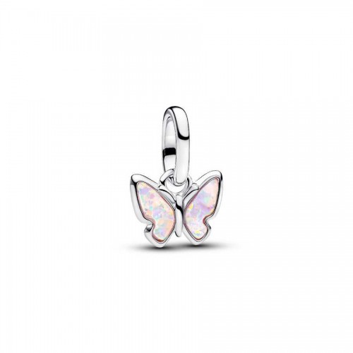 Pandora Pink Butterfly Mini Dangle Charm Pandora Pink Butterfly Mini Dangle Charm