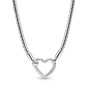 Pandora Heart Closure Snake Chain Necklace Pandora Heart Closure Snake Chain Necklace