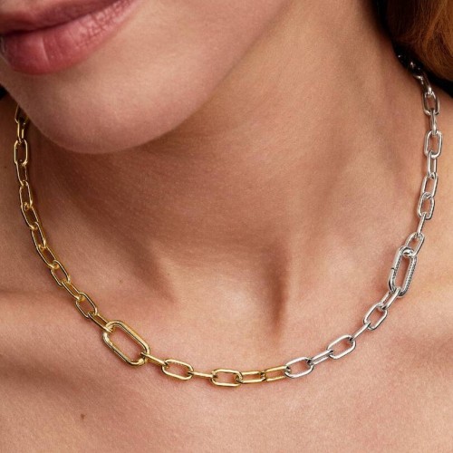 Pandora Two-tone Link Chain Necklace Pandora Two-tone Link Chain Necklace