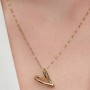 Pandora Organically Shaped Heart Pendant Necklace