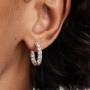 Pandora Sparkling Row Eternity Hoop Earrings Pandora Sparkling Row Eternity Hoop Earrings