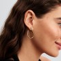 Pandora Organically Shaped Double Hoop Earrings Pandora Organically Shaped Double Hoop Earrings