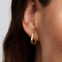 Pandora Twisted Triangle Small Hoop Earrings Pandora Twisted Triangle Small Hoop Earrings