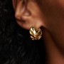 Pandora Rippled Hoop Earrings Pandora Rippled Hoop Earrings