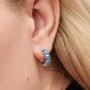 Pandora Light Blue Hoop Earrings Pandora Light Blue Hoop Earrings