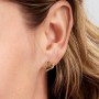 Pandora Organically Shaped Heart Small Hoop Earrings Pandora Organically Shaped Heart Small Hoop Earrings
