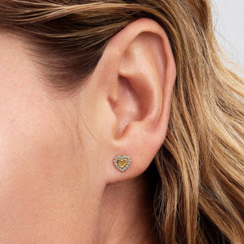 Pandora Heart Halo Stud Earrings Pandora Heart Halo Stud Earrings