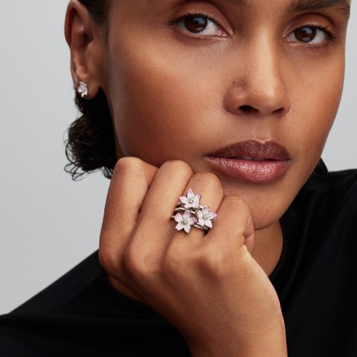 Pandora Cherry Blossom Stud Earrings Pandora Cherry Blossom Stud Earrings