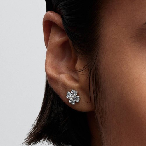 Pandora Sparkling Lucky Clover Stud Earrings Pandora Sparkling Lucky Clover Stud Earrings