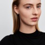 Pandora Organically Shaped Oval & Treated Freshwater Cultured Pearl Stud Earrings Pandora Organically Shaped Oval & Treated Freshwater Cultured Pearl Stud Earrings