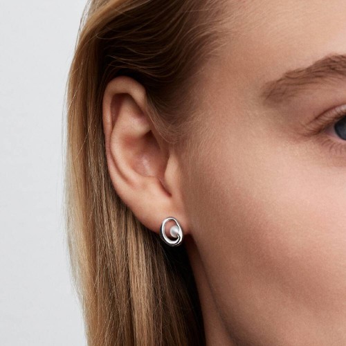 Pandora Organically Shaped Oval & Treated Freshwater Cultured Pearl Stud Earrings Pandora Organically Shaped Oval & Treated Freshwater Cultured Pearl Stud Earrings