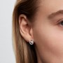Pandora Organically Shaped Oval & Treated Freshwater Cultured Pearl Stud Earrings Pandora Organically Shaped Oval & Treated Freshwater Cultured Pearl Stud Earrings
