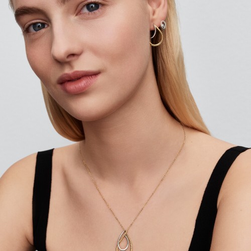 Pandora Organically Shaped Oval & Treated Freshwater Cultured Pearl Stud Earrings Pandora Organically Shaped Oval & Treated Freshwater Cultured Pearl Stud Earrings