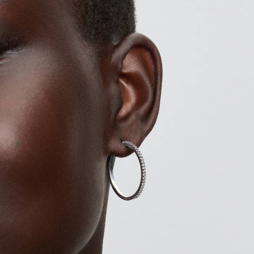 Pandora Sparkling Hoop Earrings Pandora Sparkling Hoop Earrings