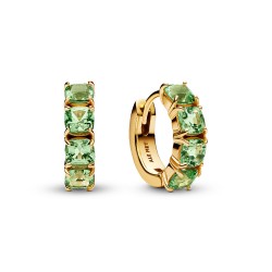 Pandora Green Hoop Earrings Pandora Green Hoop Earrings