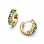 Pandora Green Hoop Earrings Pandora Green Hoop Earrings